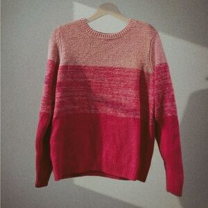 5/$25 🏷️ - Cupcakes & Cashmere Pink Crew Neck Sweater